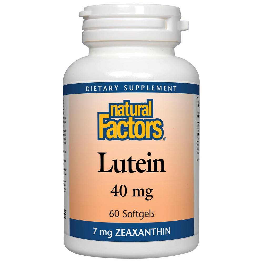 Lutein With 7 Mg Zeaxanthin - 40 Mg (60 Softgels)