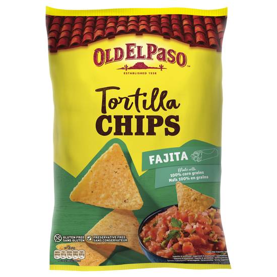 Old El Paso - Tortillas chips saveur fajita