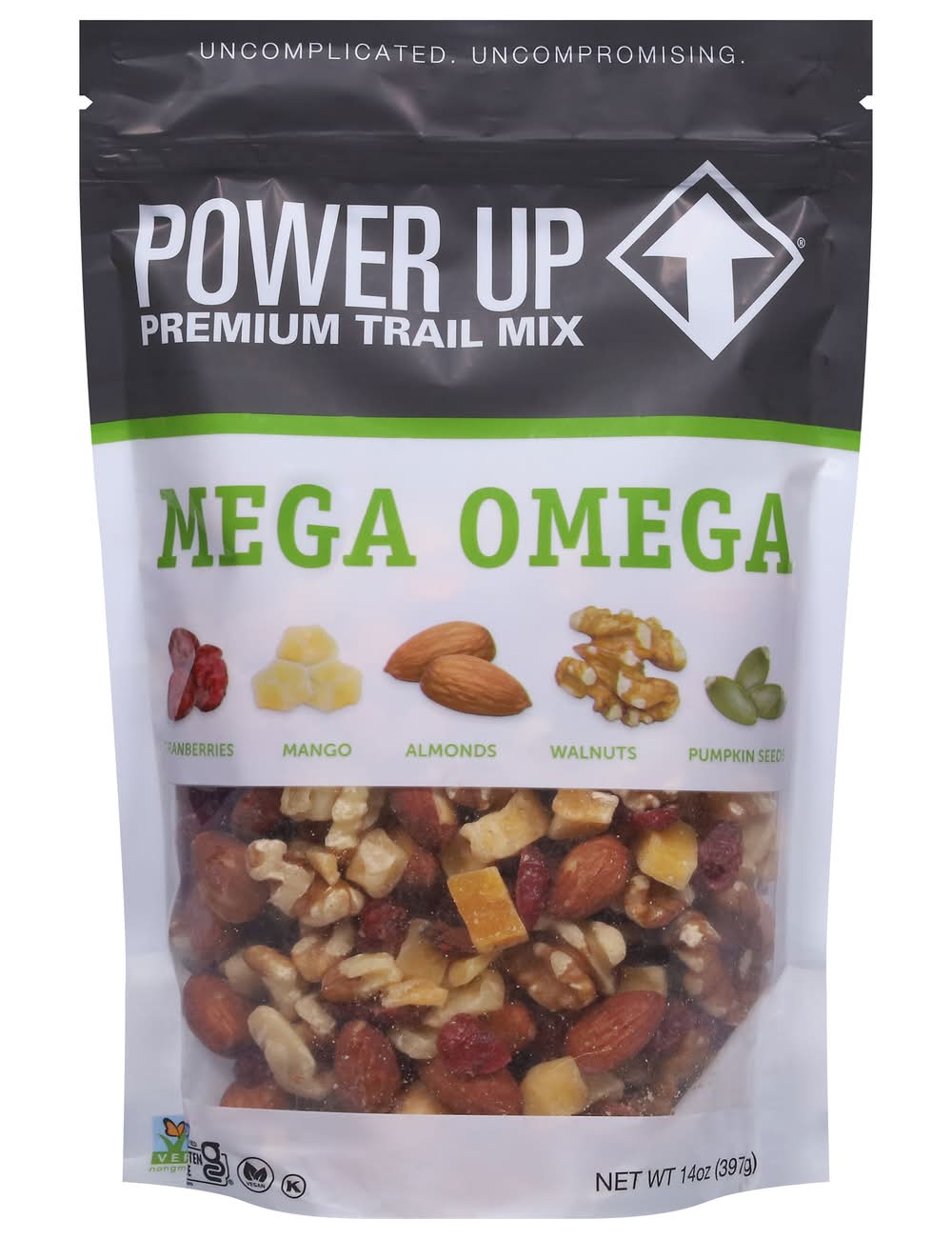 Power Up Mega Omega Premium Trail Mix (14 oz)