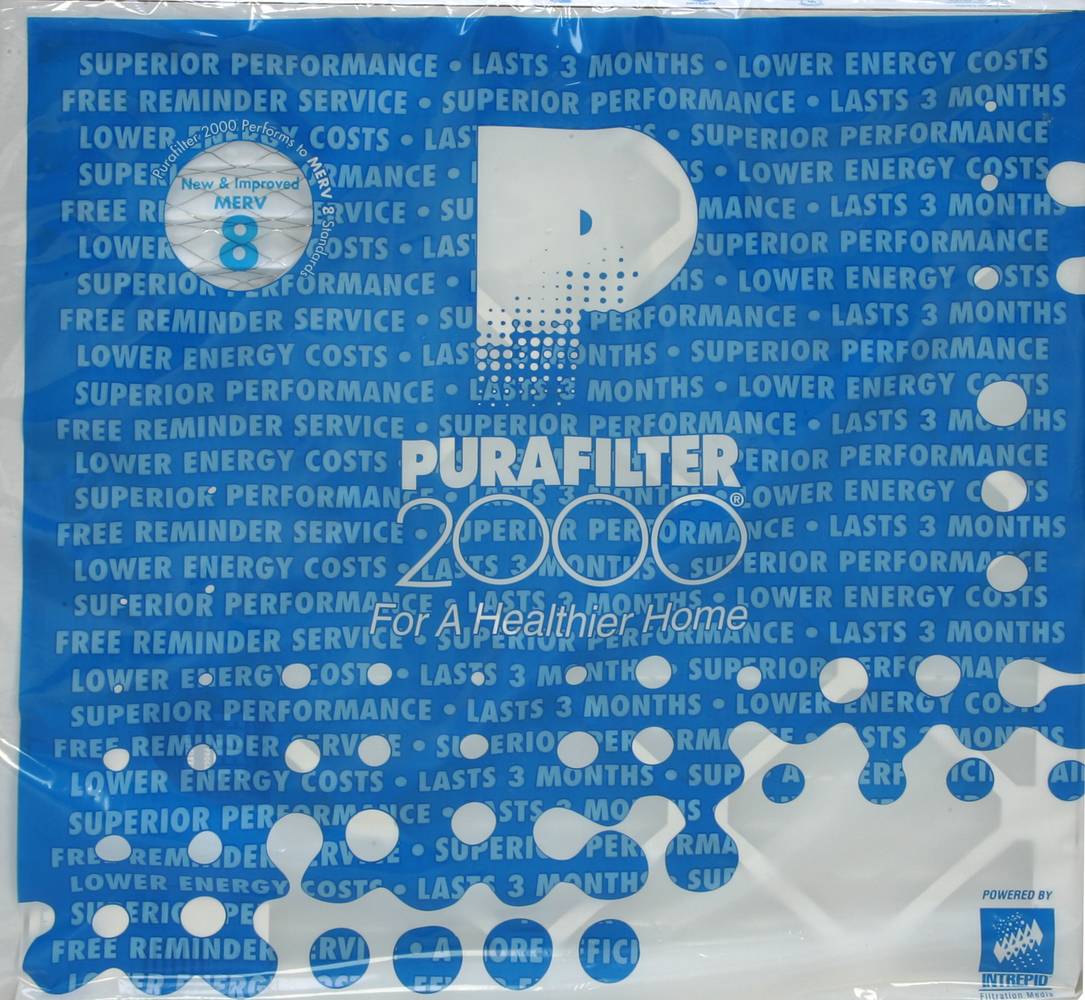 Purafilter 2000 Pollen & Allergen Performance Air Filter