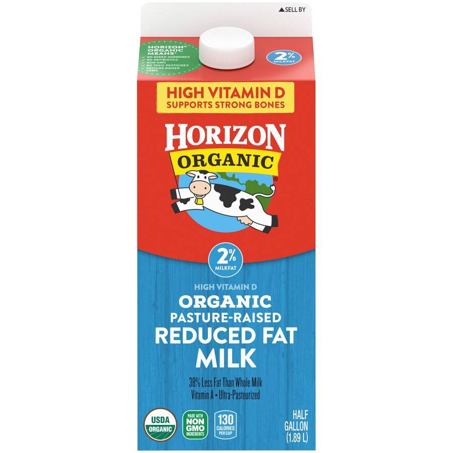 Horizon Organic 2% Reduced Fat Milk, 64 Oz