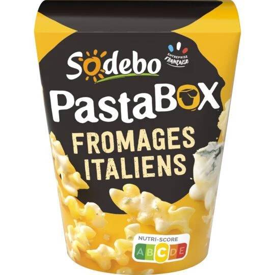 Box Fusilli aux fromages italiens SODEBO 330G