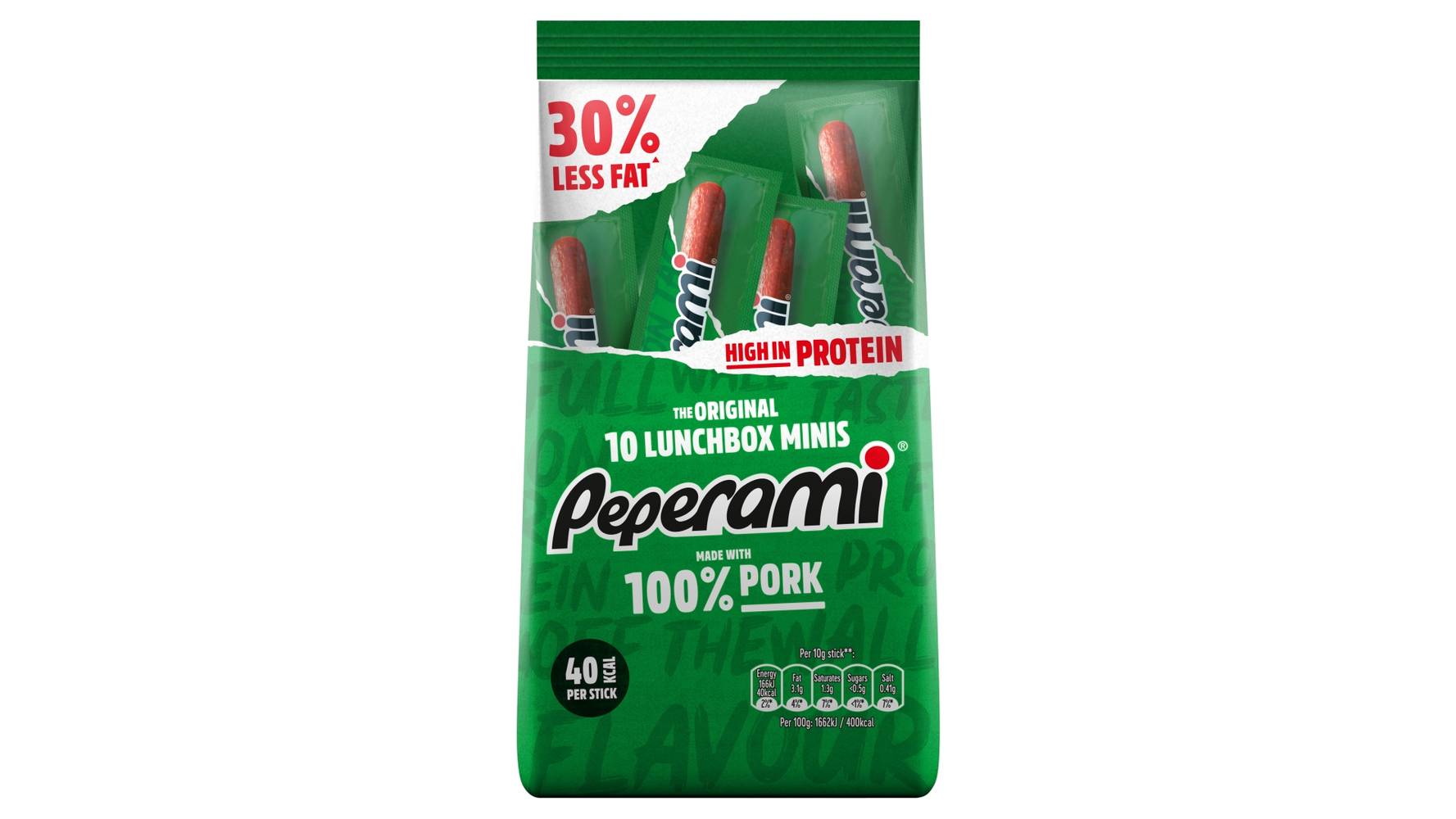 Peperami The Original Lunchbox Minis 10 x 10g (100g)