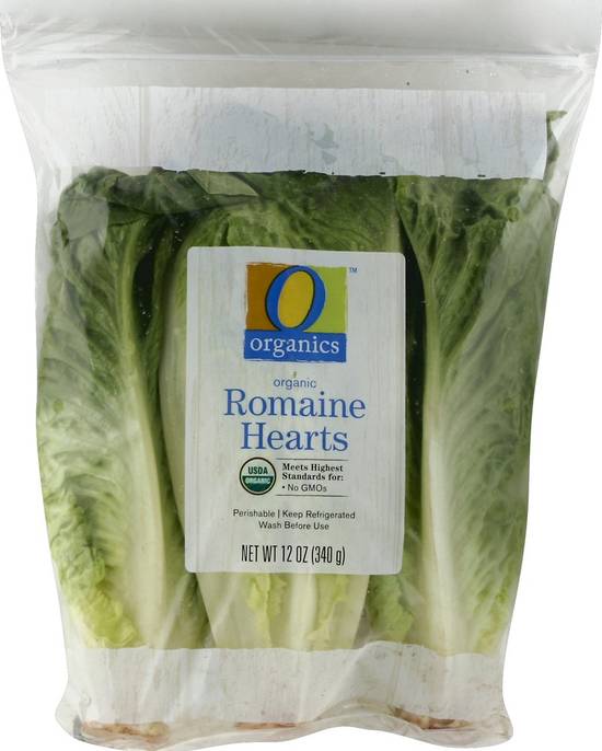 Order O Organics · Organic Romaine Hearts (12 oz) food online from Safeway store, Eureka on bringmethat.com