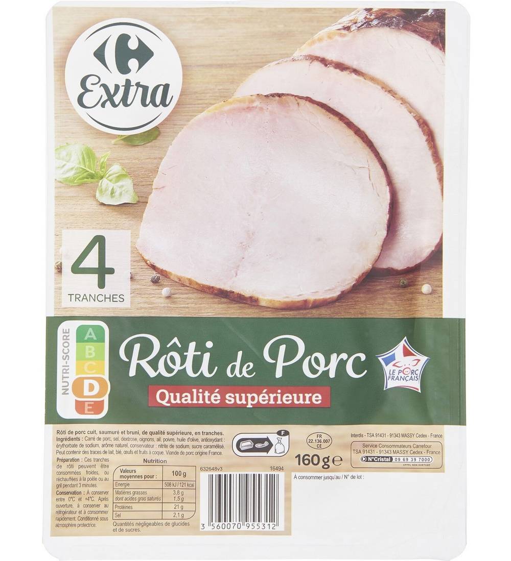 Carrefour Extra - Rôti de porc qualité supérieure (4)