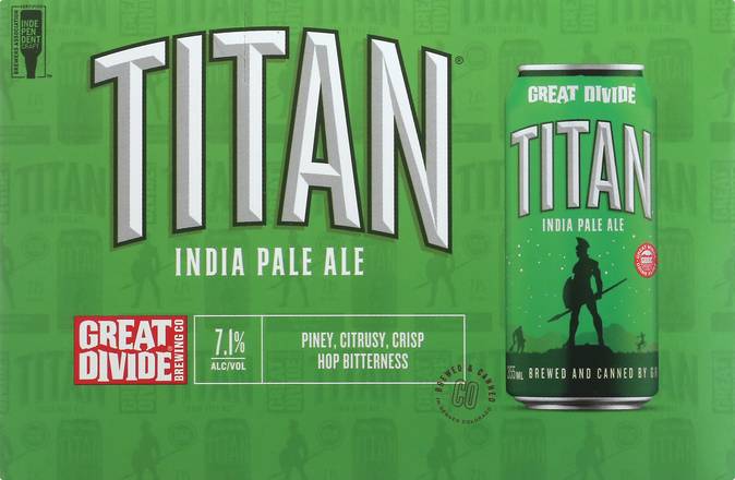 Great Divide Titan India Pale Ale Beer (6 ct, 12 fl oz)