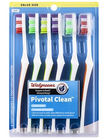 Walgreens Pivotal Clean Full Soft Toothbrushes