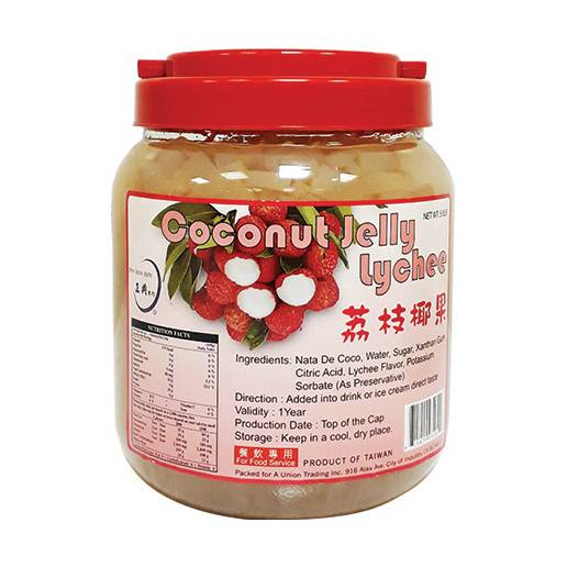 Cha-Bon-Bon - Coconut Jelly Lychee - 6/5 lbs
