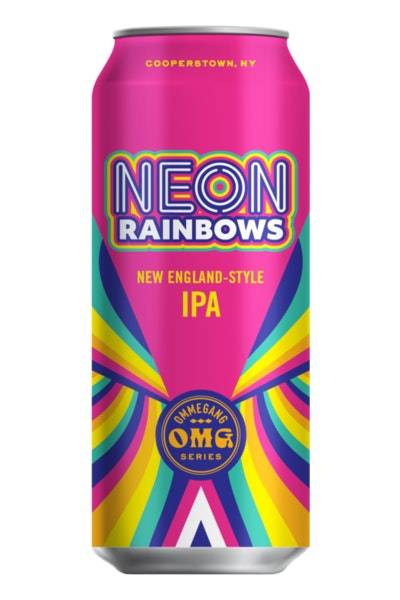 Ommegang Neon Rainbows New England Ipa Beer (4 ct, 16 oz)