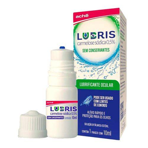 Aché · Lubris 0,5% lubrificante ocular (10 ml)