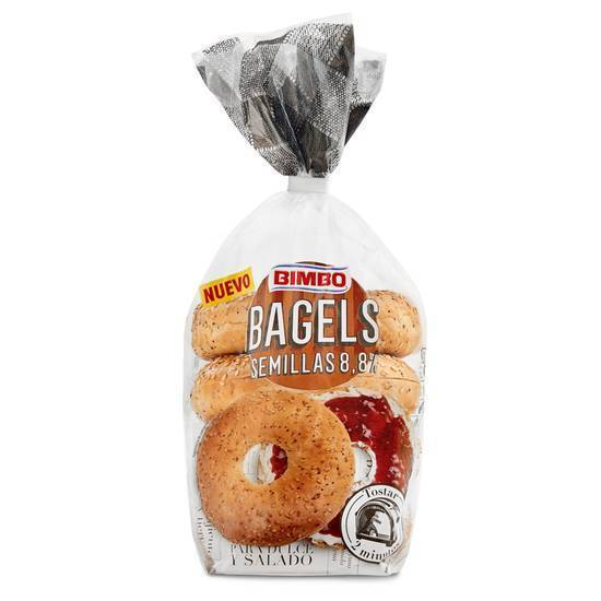 Bagels con semillas Bimbo bolsa 300 g