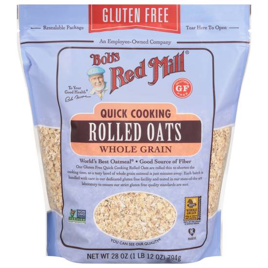 Bob's Red Mill Quick Cooking Whole Grain Rolled Oats