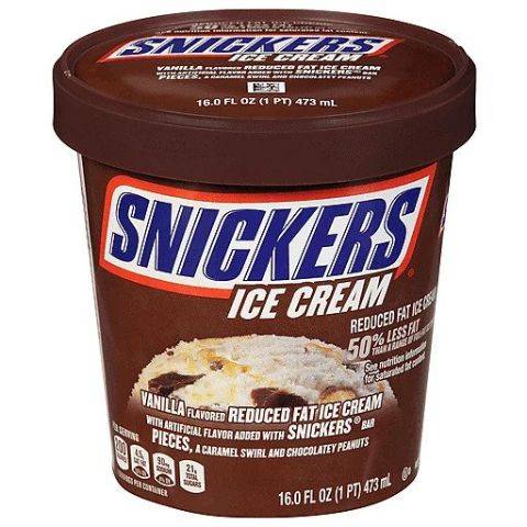 Mars Snickers Ice Cream 16oz
