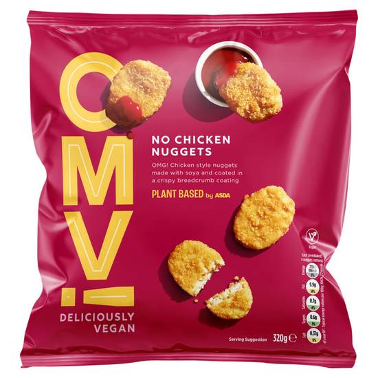 OMV! Deliciously Vegan No Chicken Nuggets 320G