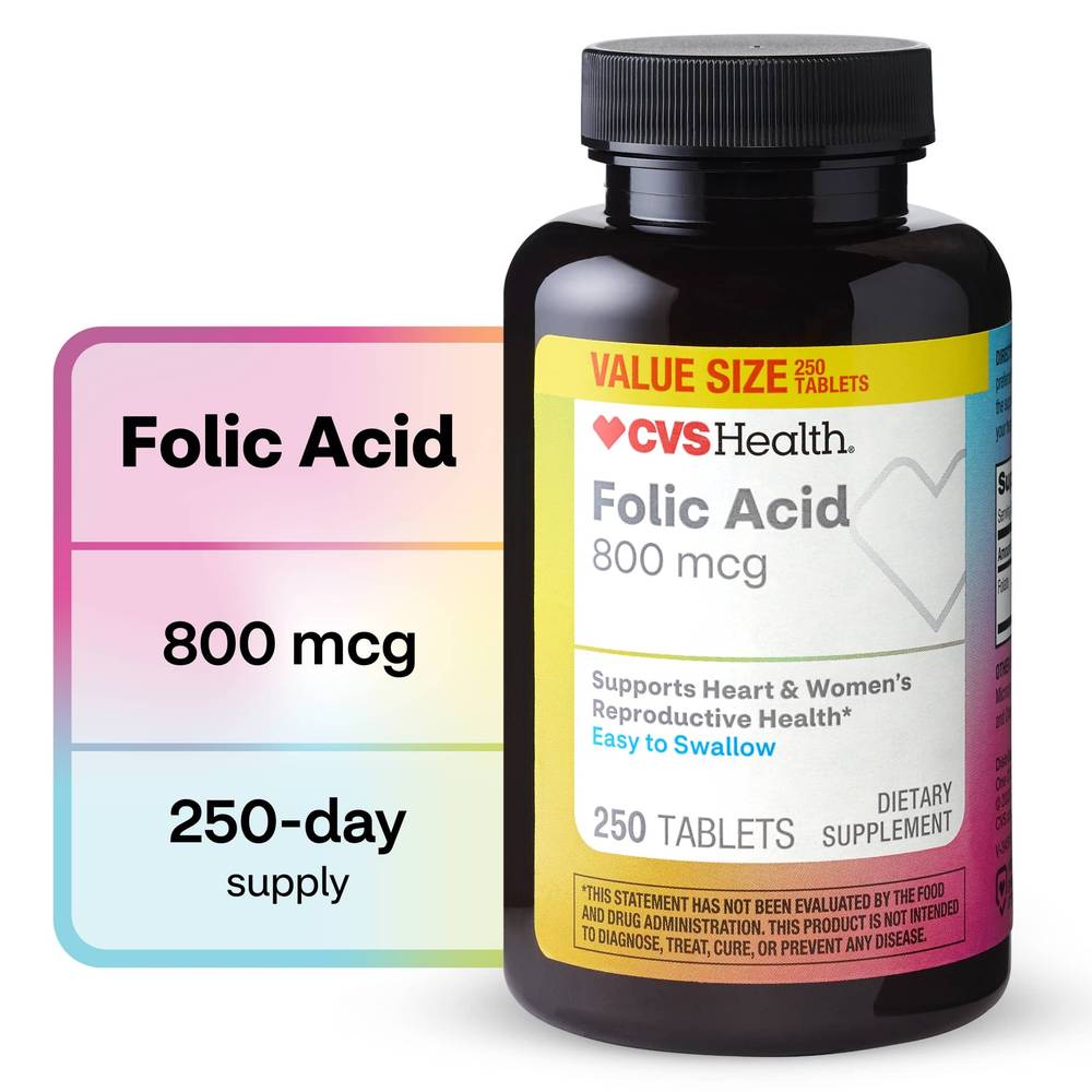 Cvs Health Folic Acid Tablets