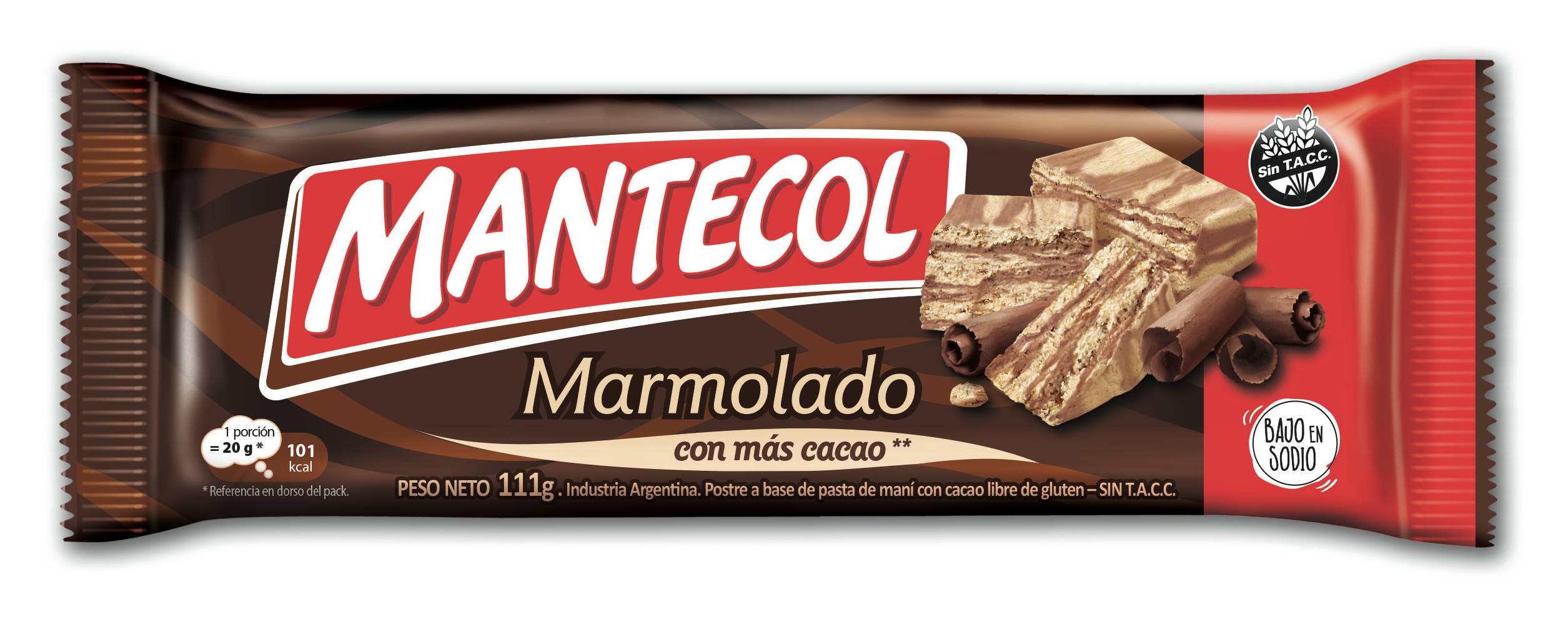 Barra de Mantecol Marmoldao 111g