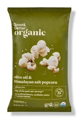 Good & Gather Organic Olive Oil & Himalayan Salt Popcorn (5 oz)