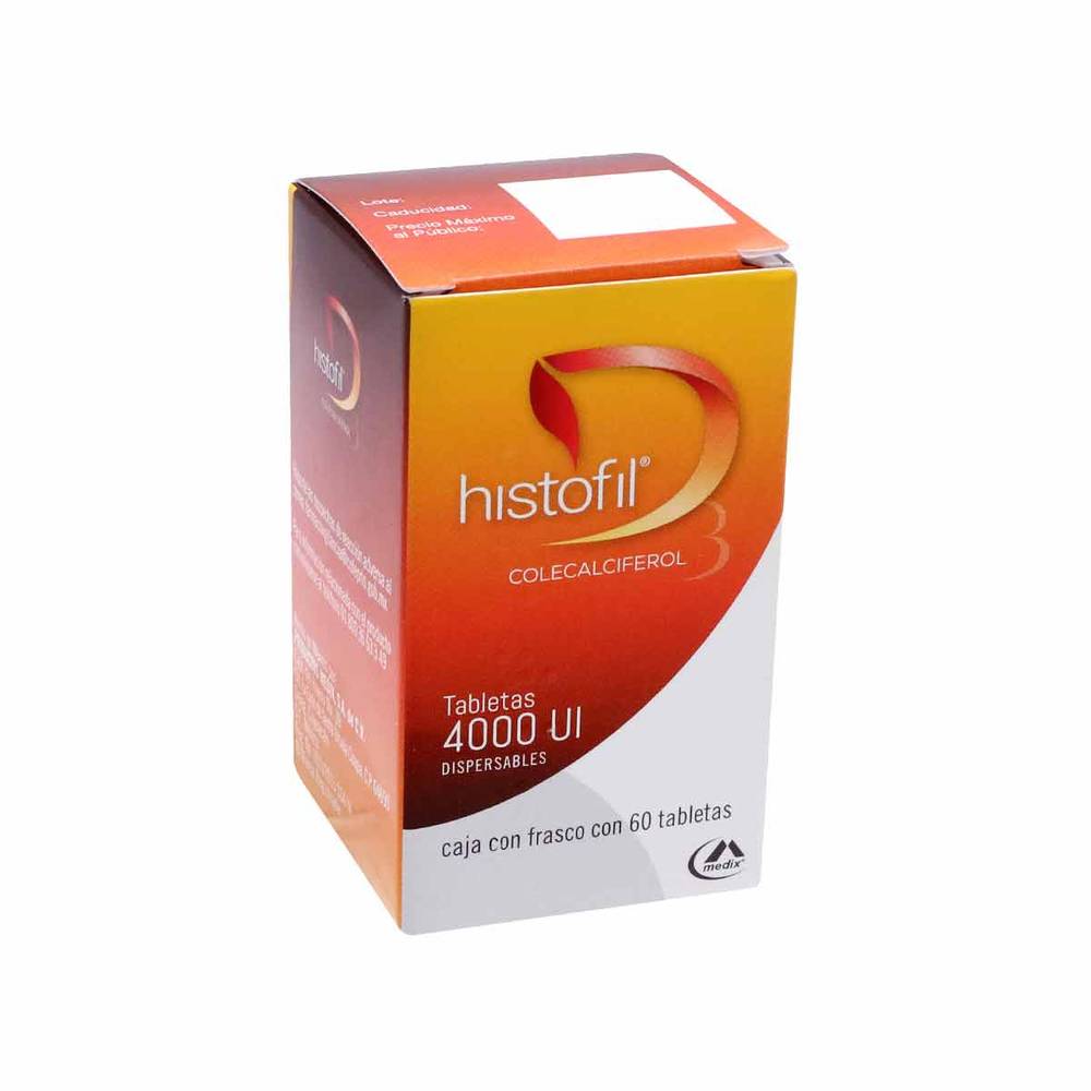 Medix · Histofil colecalciferol tabletas 4000 ui (60 un)