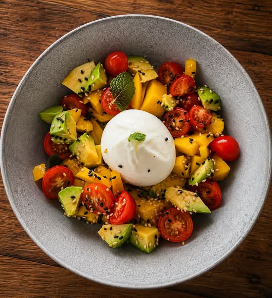 Burrata Mango
