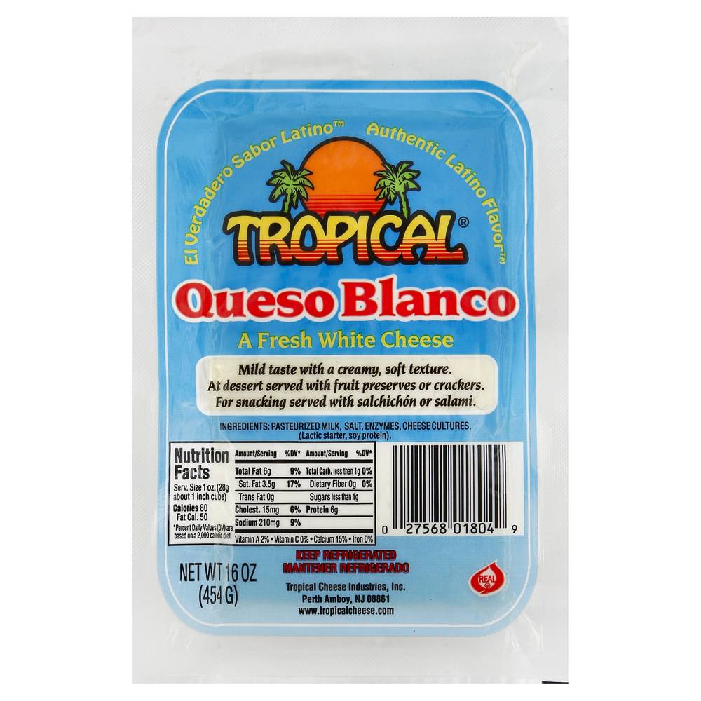 Tropical Fresh White Cheese