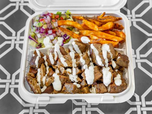 Beef Gyro Over Rice