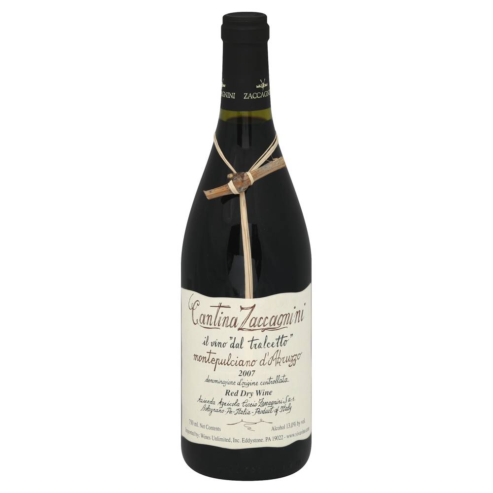 Cantina Zaccagnini Montepulciano Red Dry Wine 2011 (750 ml)