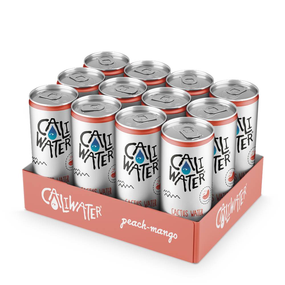 GNC - Caliwater Cactus Water, Peach Mango (12 x 12 fl oz) - Delivery in  Under an Hour | Uber Eats