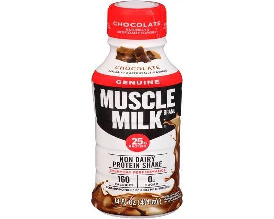 Muscle Milk Chocolate Protein Shake, 14 fl oz