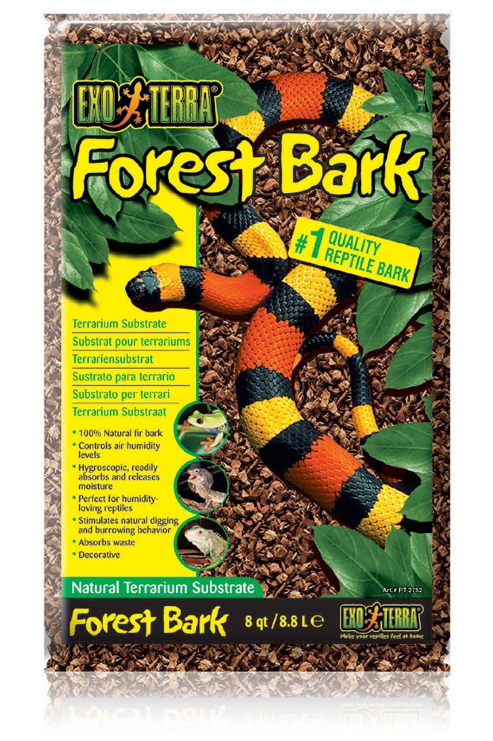 Exo Terra Forest Bark, 8 qt