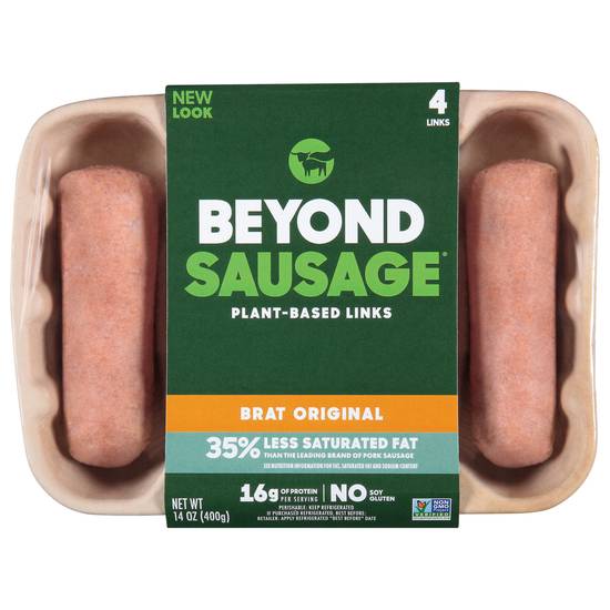Beyond Sausage Plant-Based Links Brat Original (4 ct)