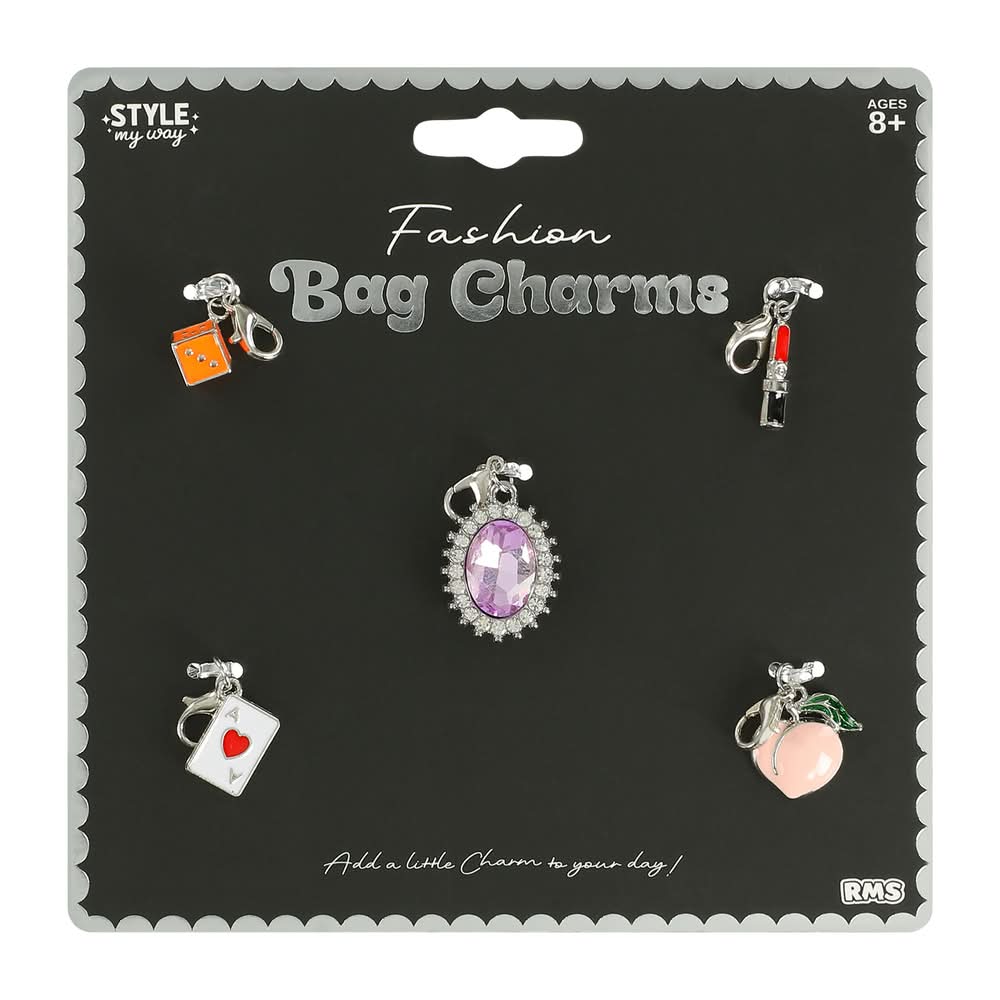Fashion Bag Charms 5-Pack Edgy