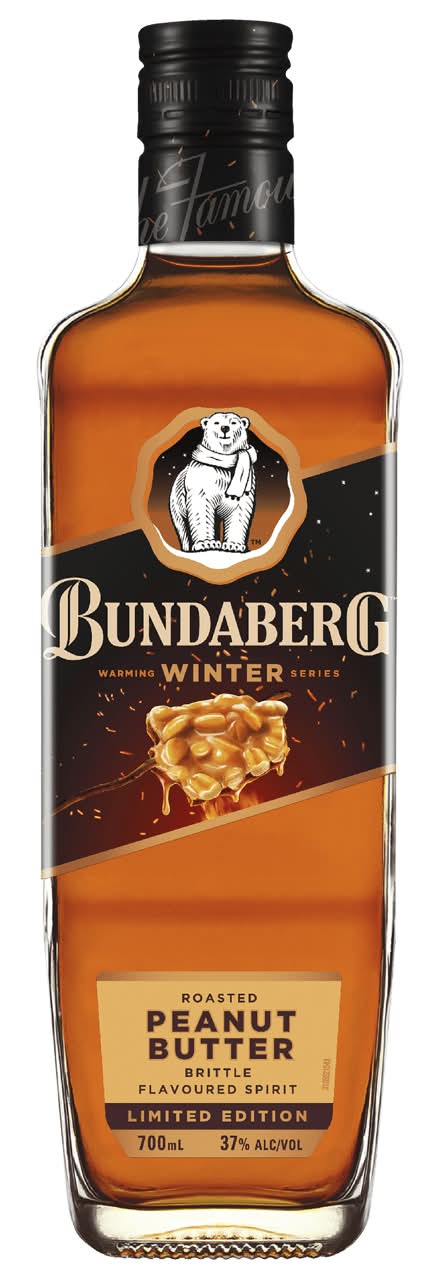 Bundaberg Winter Series Peanut Butter Brittle 700ml