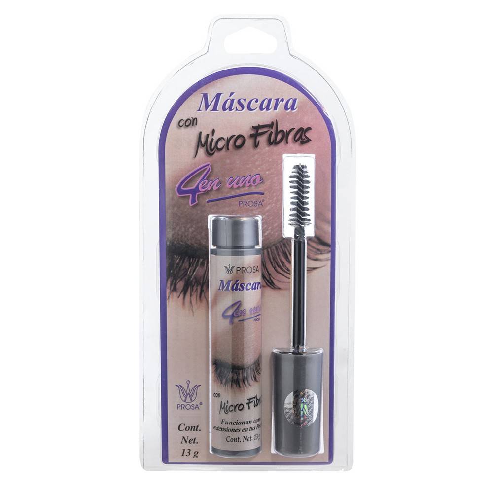 Prosa · Máscara con microfibras color negro (13 g)