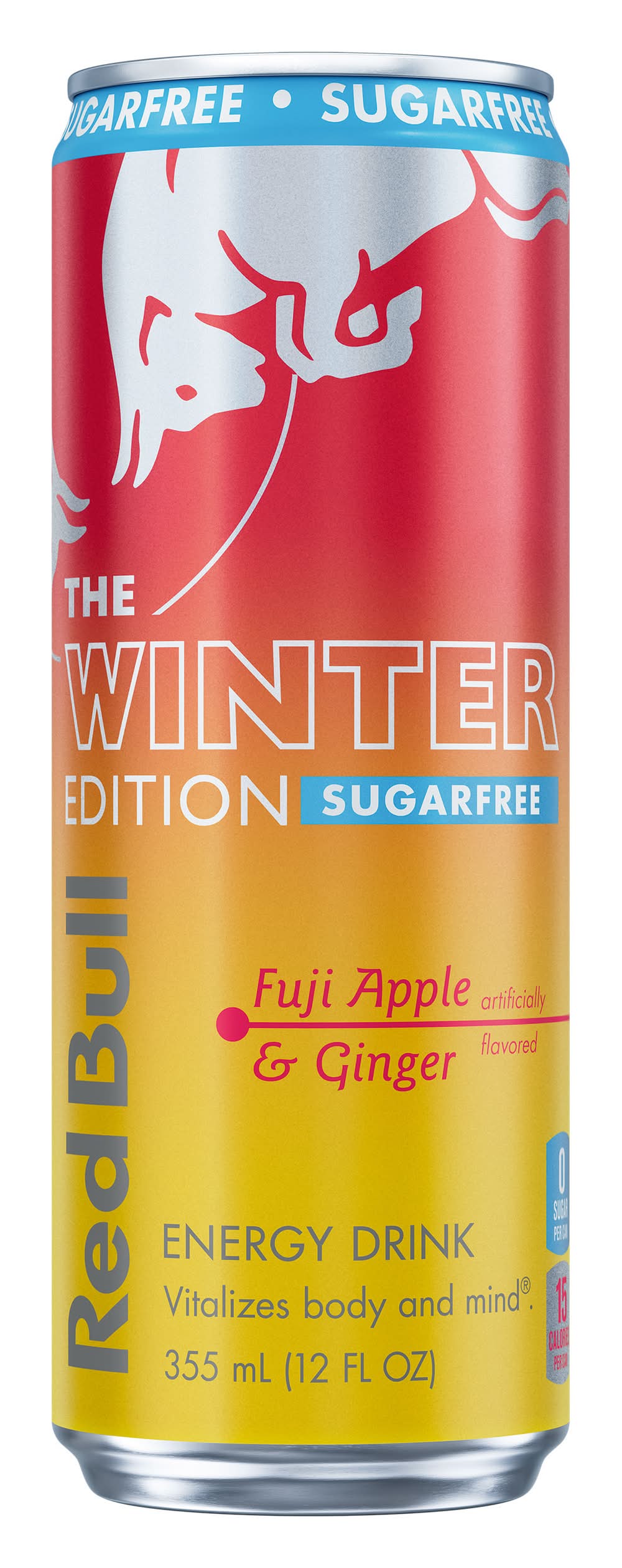 Red Bull The Winter Edition Energy Drink, Fuji Apple & Ginger (12 fl oz)