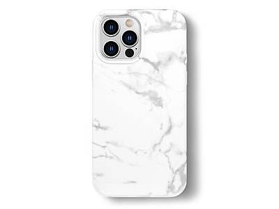 MVMT White Marble Snap Case for iPhone 13 Pro (IC7686MB-3P-WHA)