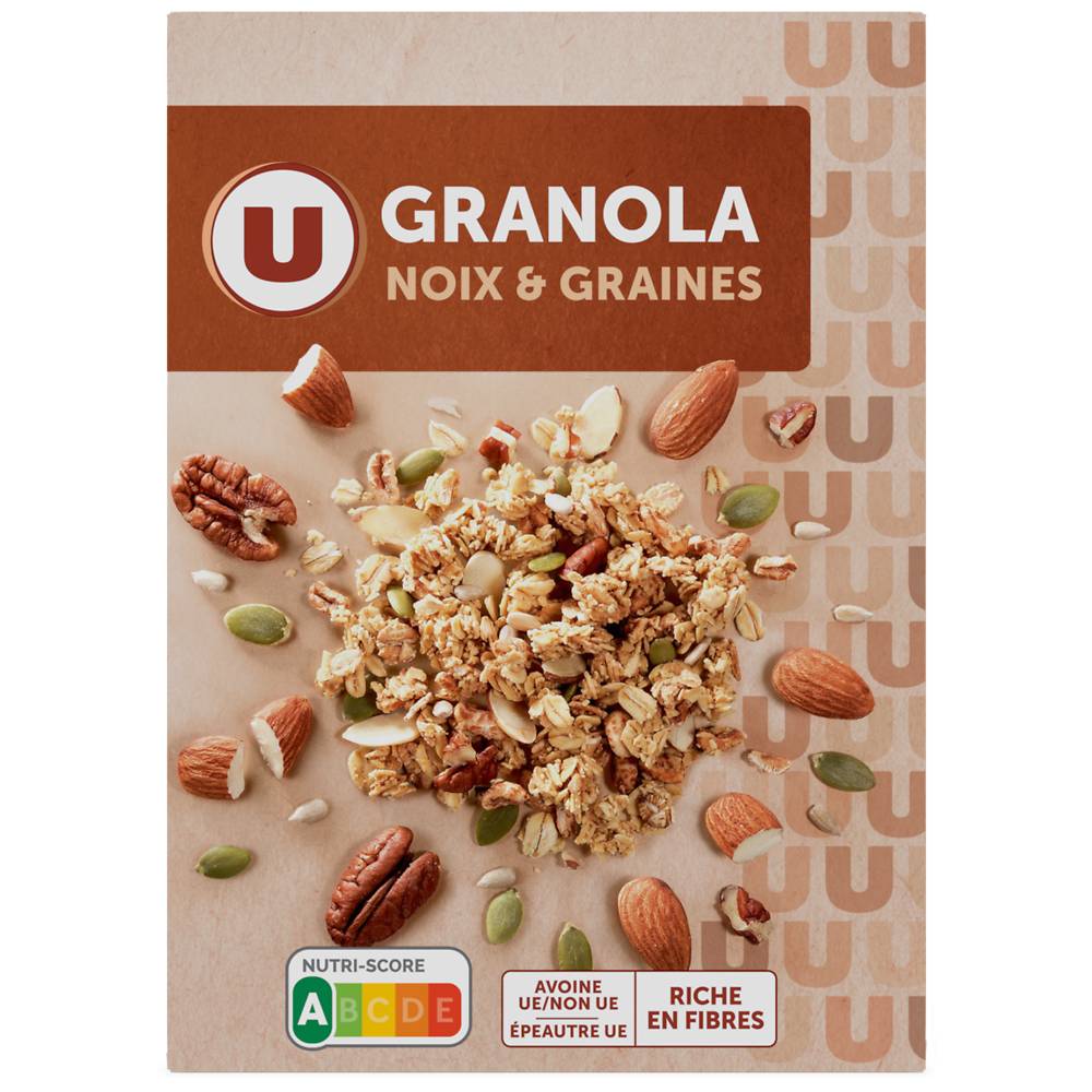 U - Granola noix et graines
