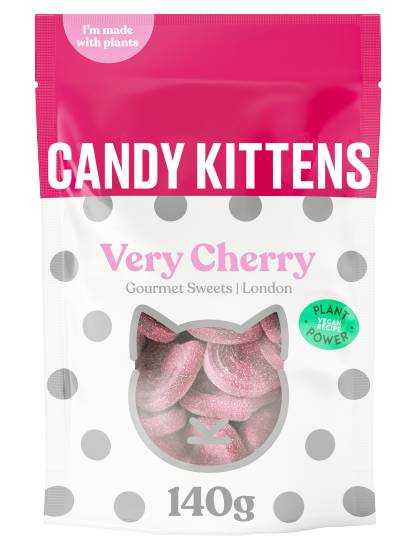 Candy Kittens Very Cherry, Gourmet Sweets (140g)