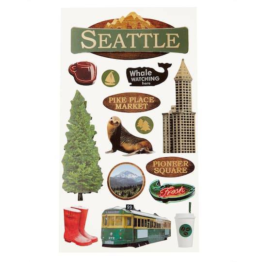 Seattle Stickers By Recollections