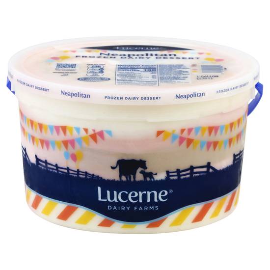 Lucerne Neapolitan Ice Cream (1 gal)