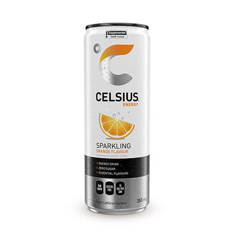 Celsius Sparkling Energy Dink (355 ml) (orange)