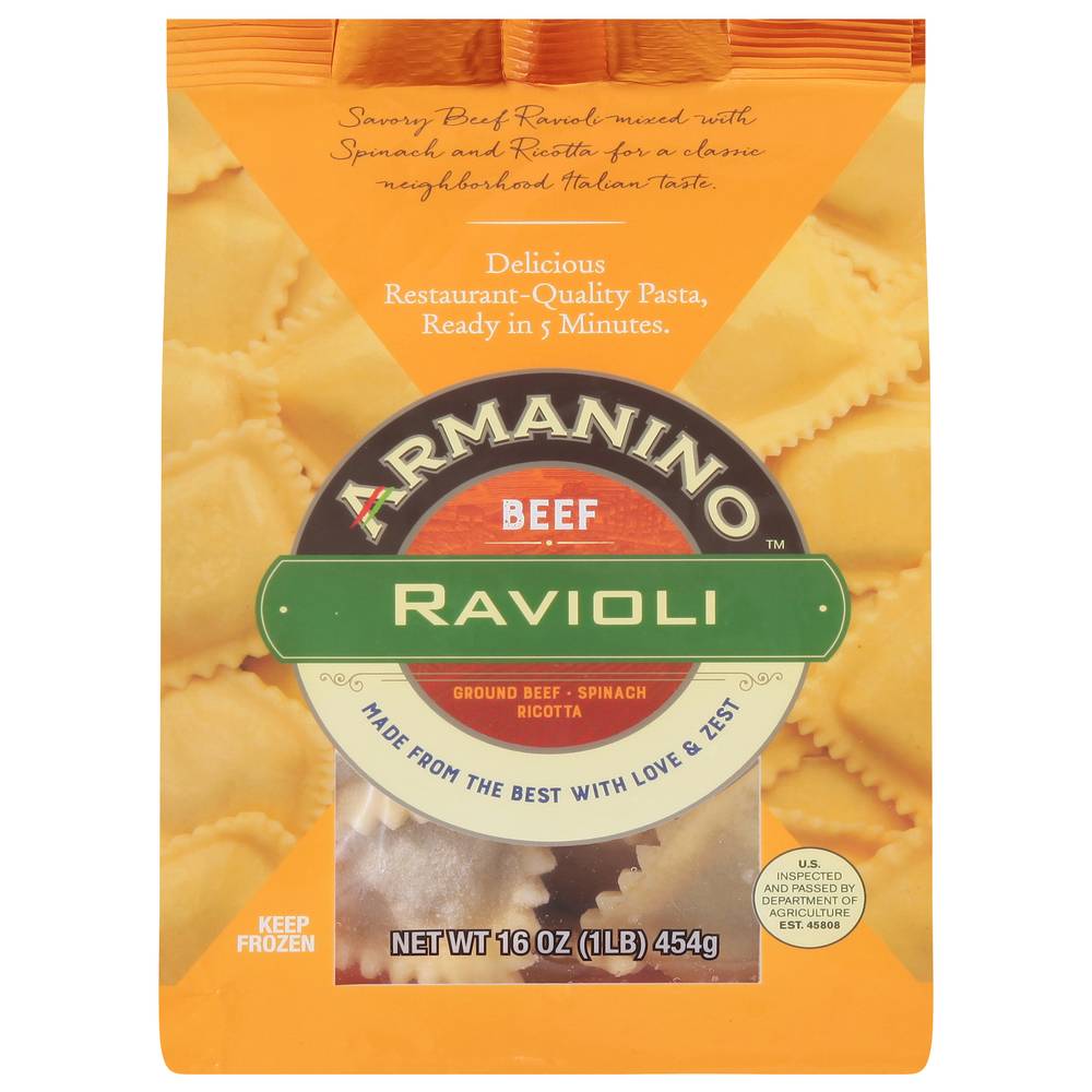 Armanino Beef Ravioli (1 lbs)