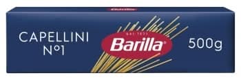 Pasta Capellini nº 1 Barilla 500 g.