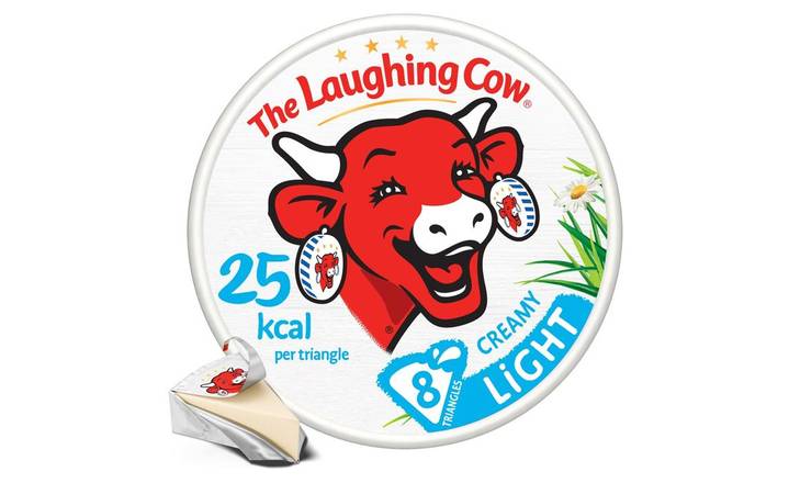 The Laughing Cow Cheese Spread Light Triangles 133g 8 pack (402110)