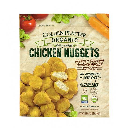 Golden Platter Organic Chicken Nuggets (32 oz)