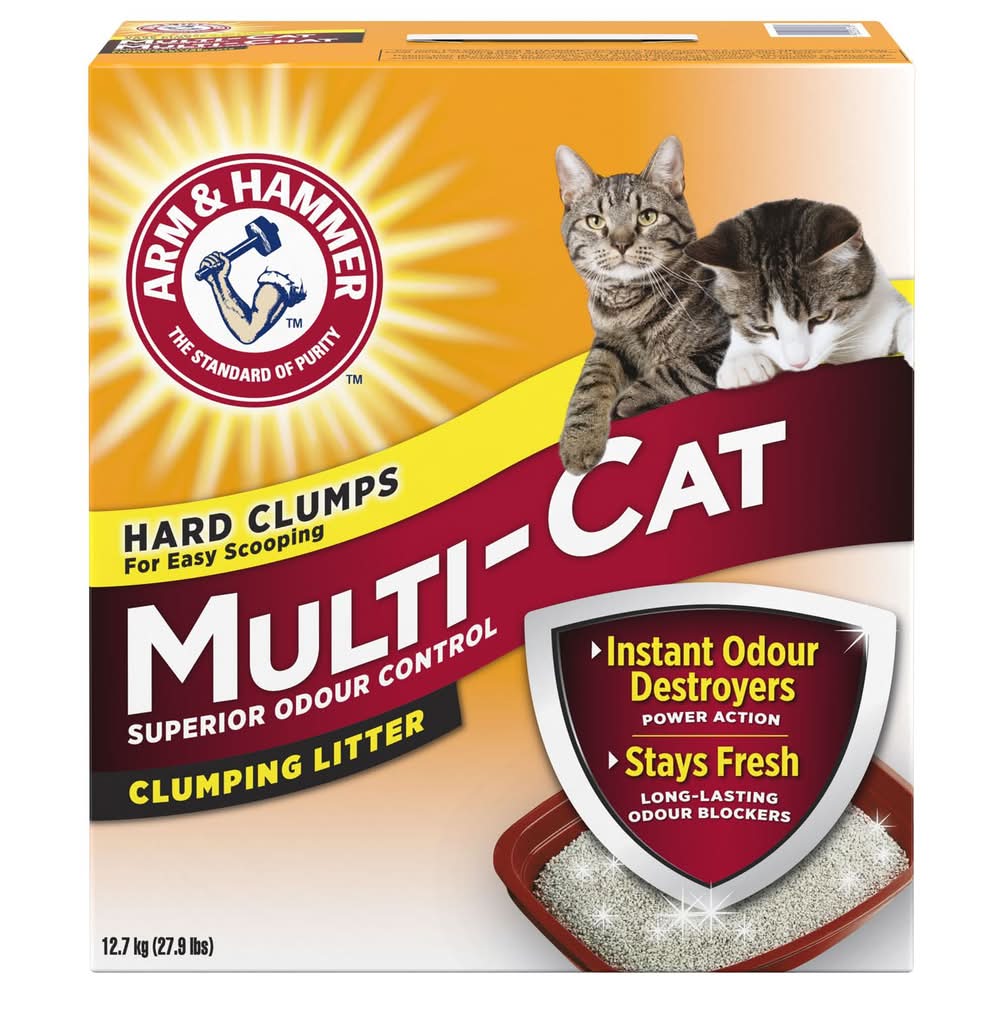 Arm & Hammer Multi-Cat Clumping Cat Litter, 27.9 lb