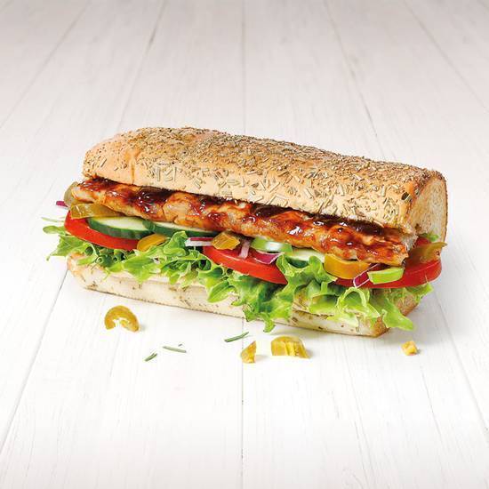 BBQ Ribs Sandwich 15 cm