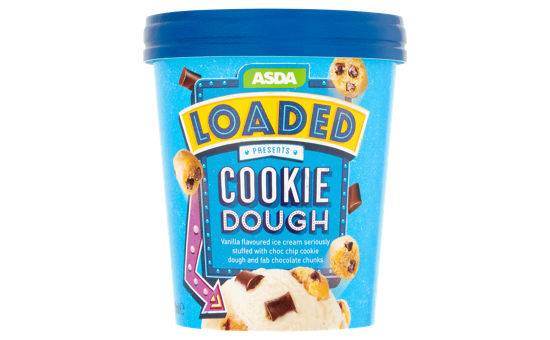 Asda Loaded Cookie Dough 480ml