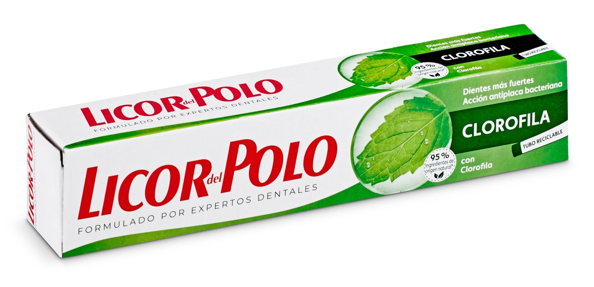 Pasta De Dientes Clorofila Licor Del Polo Tubo 75 Ml