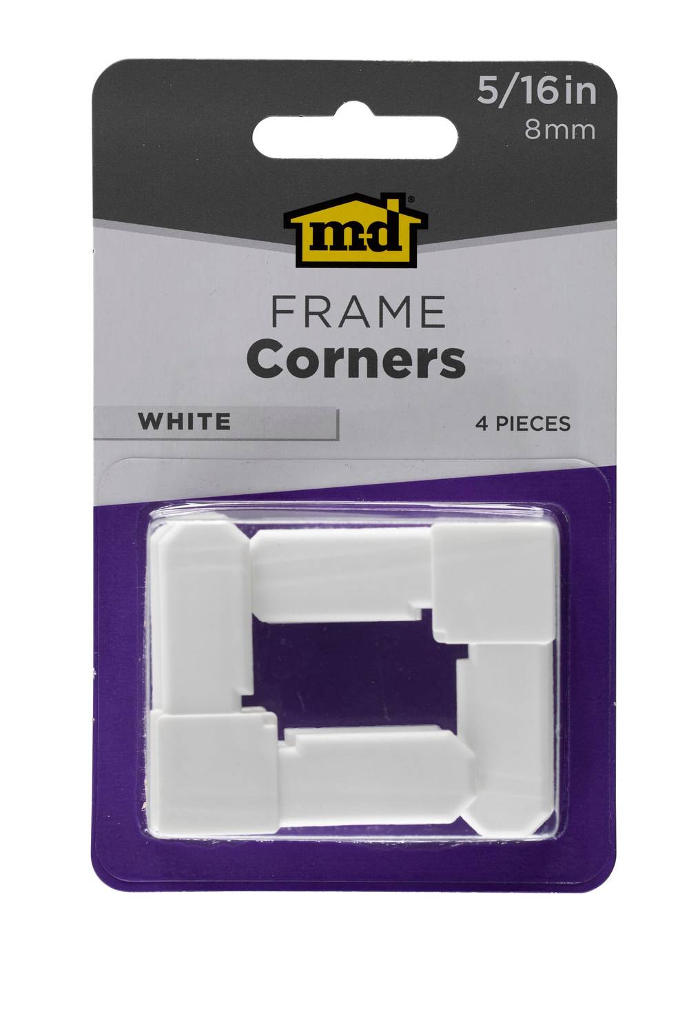 M-D 4-Pack Plastic Window Screen Frame Corners | 14166