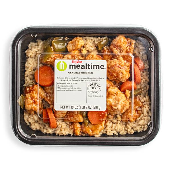 Hy-Vee Mealtime General Chicken Dinner (18 oz)